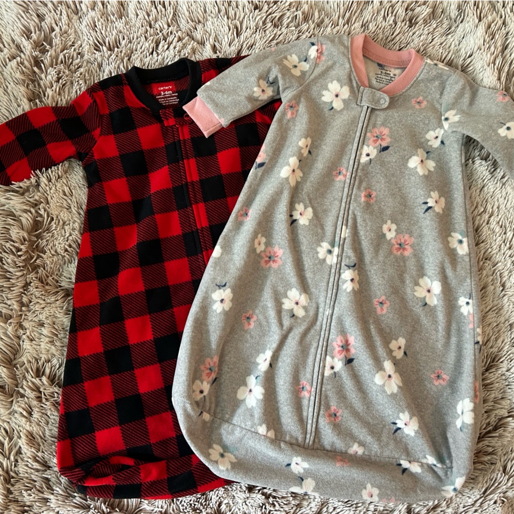 Carter’s Long Sleeved Sleep Bags